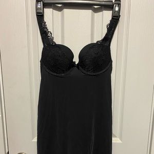 Victorias secret one piece bra with slip